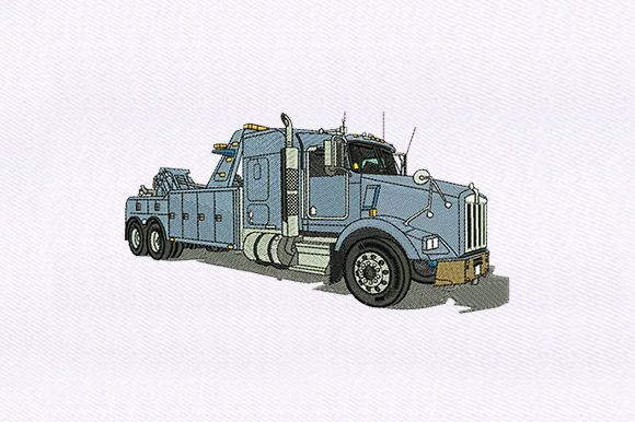 Blue Industrial Truck: A Designer's Review for Real Projects