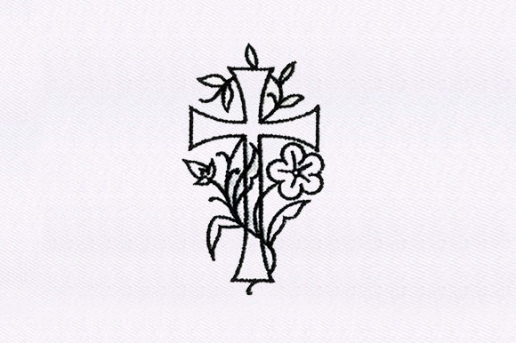 Cross with Flower: A Designer's Review for Craft Fair Success