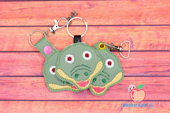 Cute Crocodile Head Keyfob: A Designer's Review