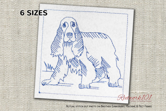 English Cocker Spaniel Dog: A Playful Line Pattern Review