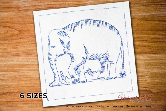Indian Elephant Embroidery Review for Boutique Apparel