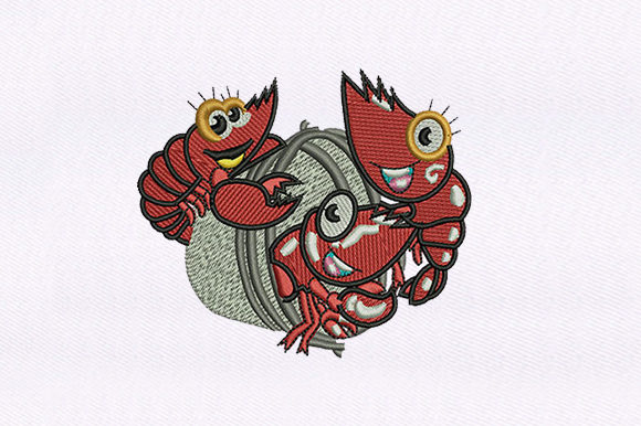 Jovial Shellfish Design: A Festive Embroidery Review