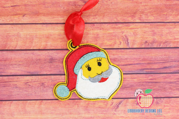 Review: Cartoon Cheerful Santa Face Ornaments for Business
