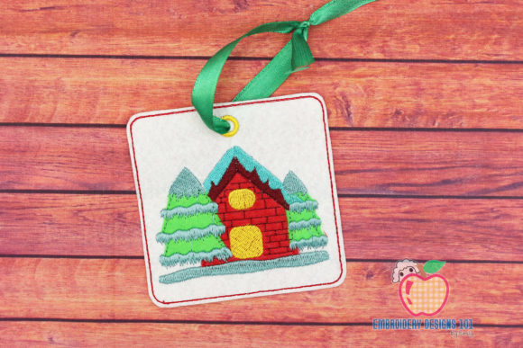 Review: Christmas House Covered with Snow ITH Design