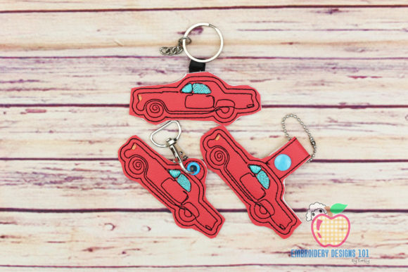 Review: Little Pink Car ITH Snaptab Keyfob for Etsy Shops