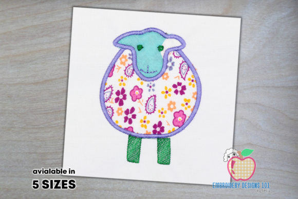Review: Smiling Big Fat Sheep Applique Design