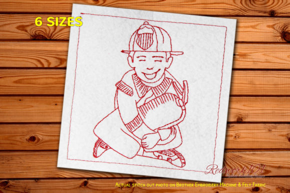 Review: Smiling Fire Fighter Bluework for Apparel