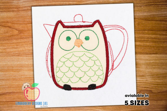 Review: Teapot Made with the Owl on It Applique Design