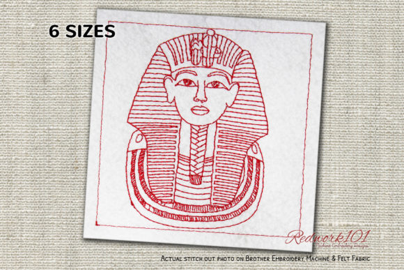Review: Tutankhamun's Burial Mask Embroidery