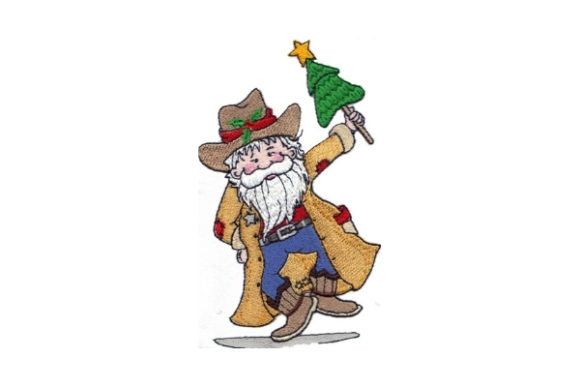 Sassy Cowboy Santa: A Designer's Review for Holiday Projects