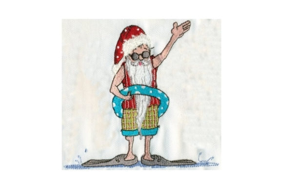 Sassy Fun in the Sun Santa: A Holiday Design Review